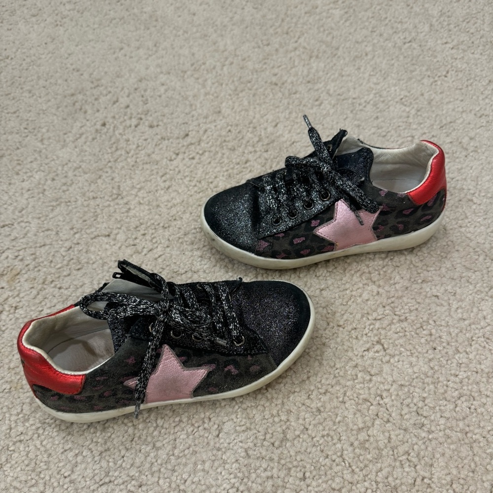 European brand sneakers, size 11 girls